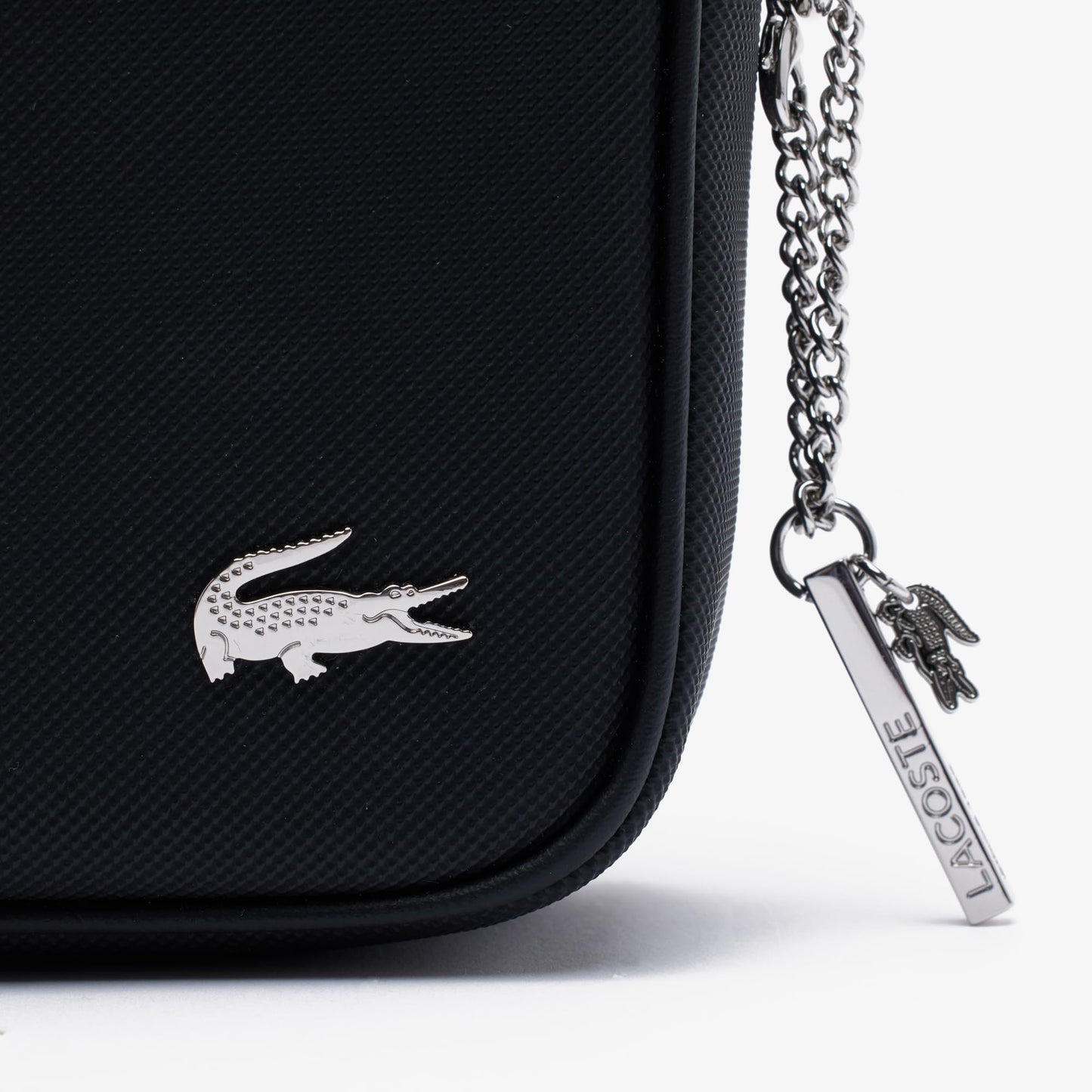 Lacoste Daily Lifestyle Coated Canvas Medium Crossover Purse