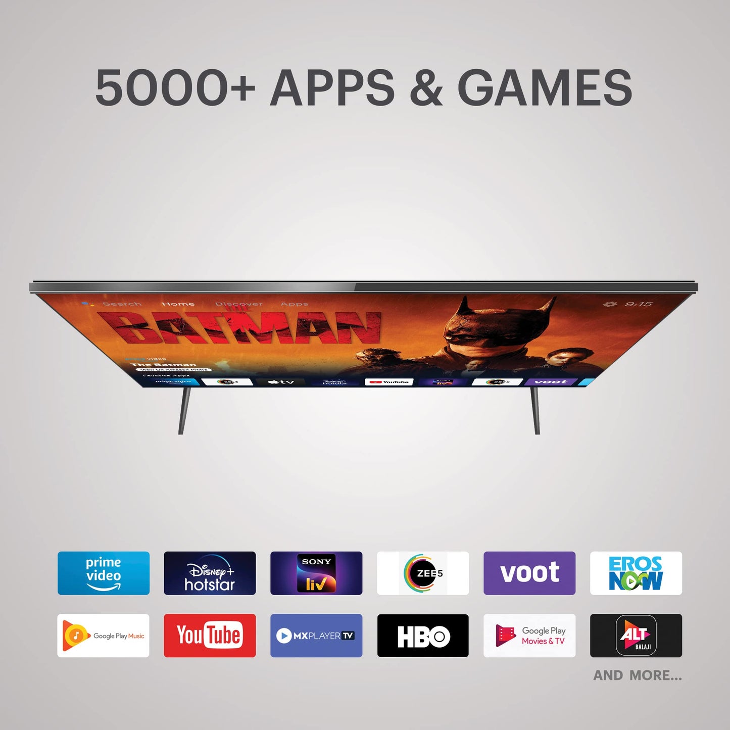 Kodak 80 cm (32 inches) HD Ready Certified Android LED TV 32HDX7XPRO (Black)