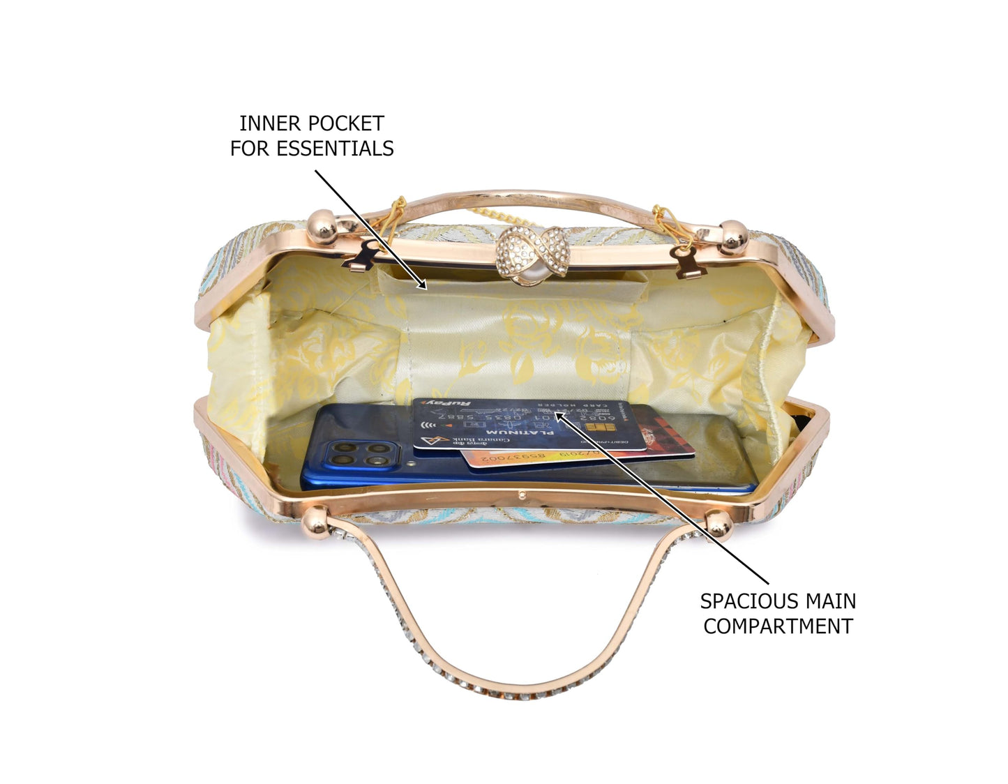 For The Beautiful You Women's Clutch (w-115) (Multi)