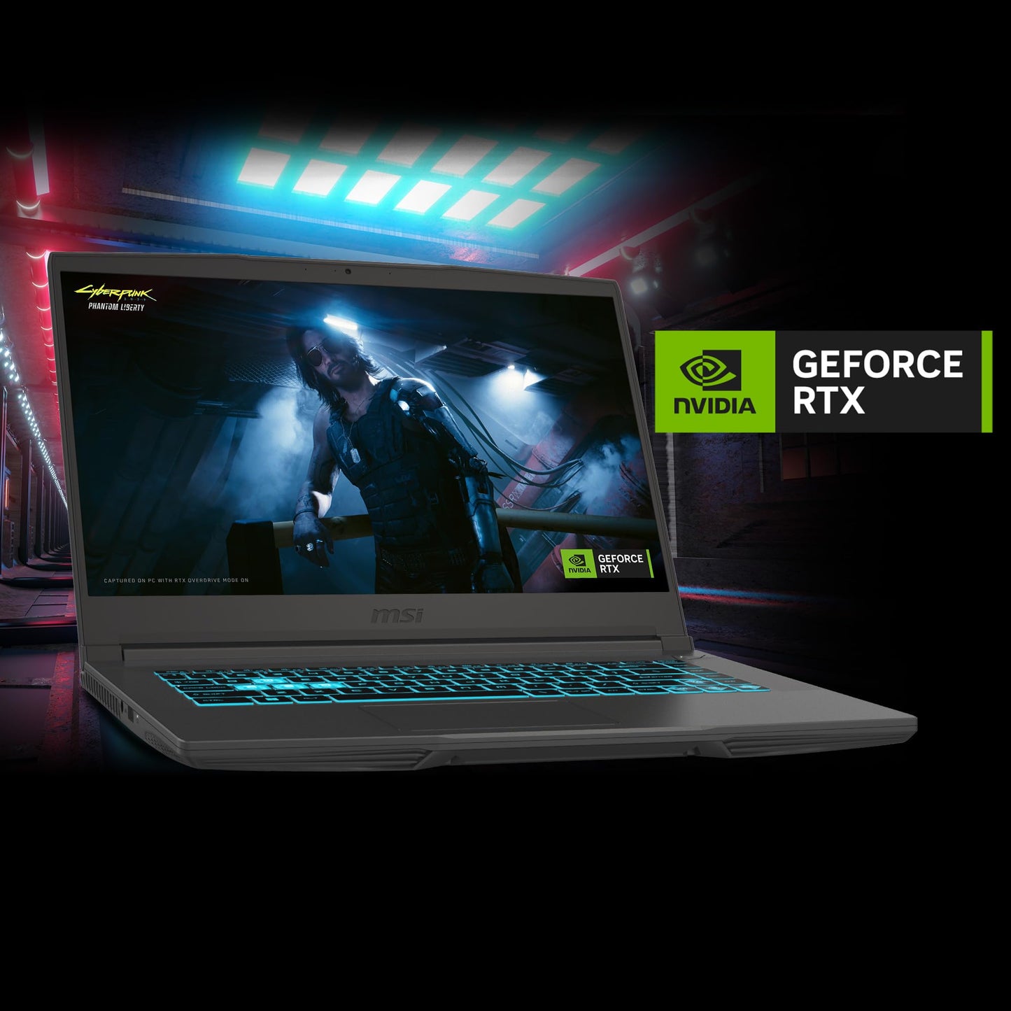 MSI Thin A15, Ryzen 5 7535HS, 40CM FHD 144Hz Gaming Laptop(16GB/512 GB NVMe SSD/Windows 11 Home/NVIDIA GeForce RTX 4050, GDDR6 6GB/Cosmos Gray/1.86Kg), B7VE-066IN