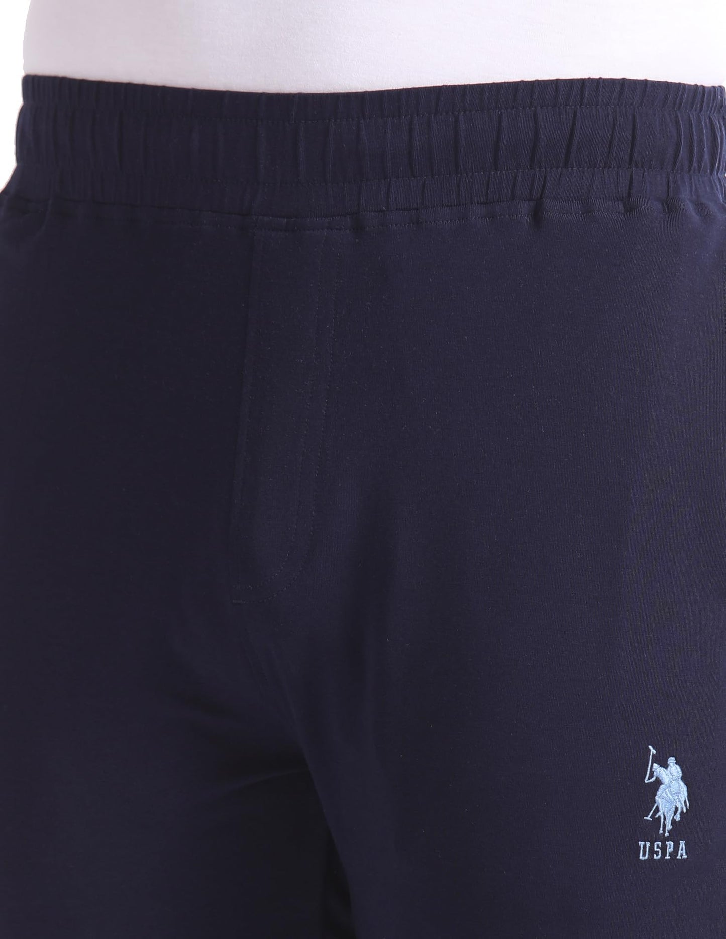 U.S. POLO ASSN.. Mens OELP1 Cotton Stretch Lounge Pants(OELP1-PL_Navy_XL)