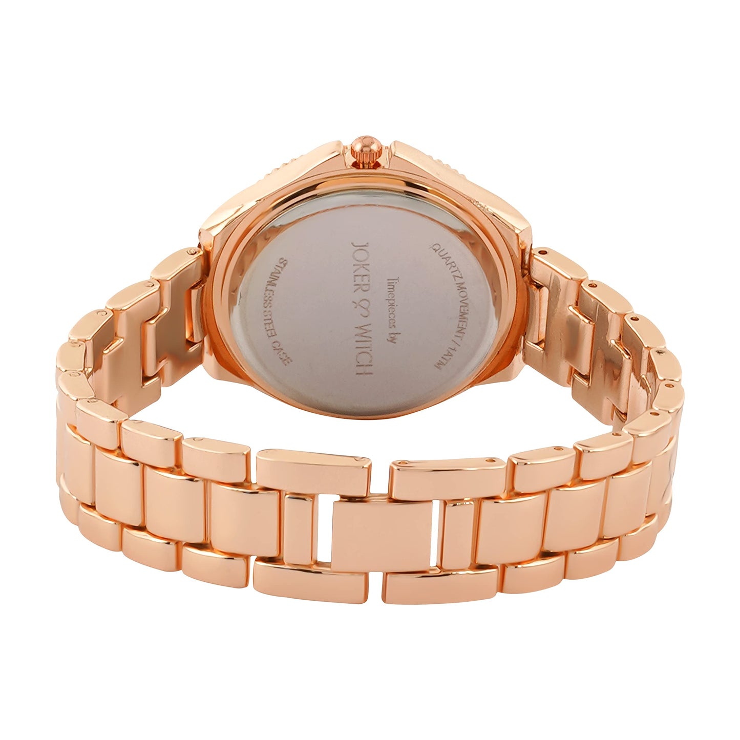Joker & Witch Reina Rose Gold Metal Alloy Analogue Watch for Women