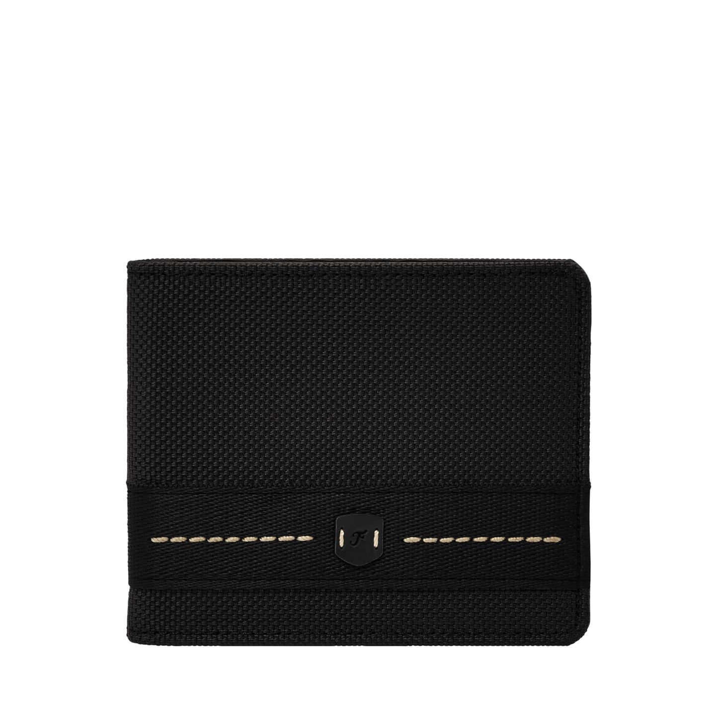 Fossil Men's Nylon Bifold Wallet, Black, One Size, Bifold Wallet