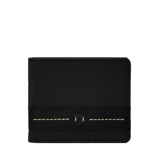 Fossil Men's Nylon Bifold Wallet, Black, One Size, Bifold Wallet