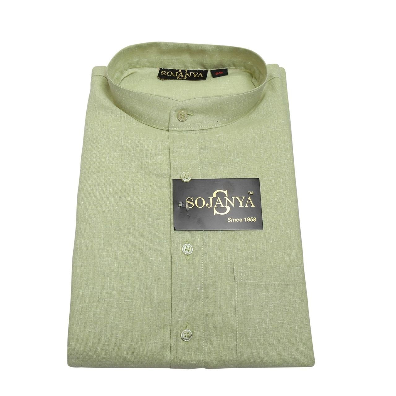 SOJANYA (Since 1958 Men's Cotton Linen Kurta Pyjama