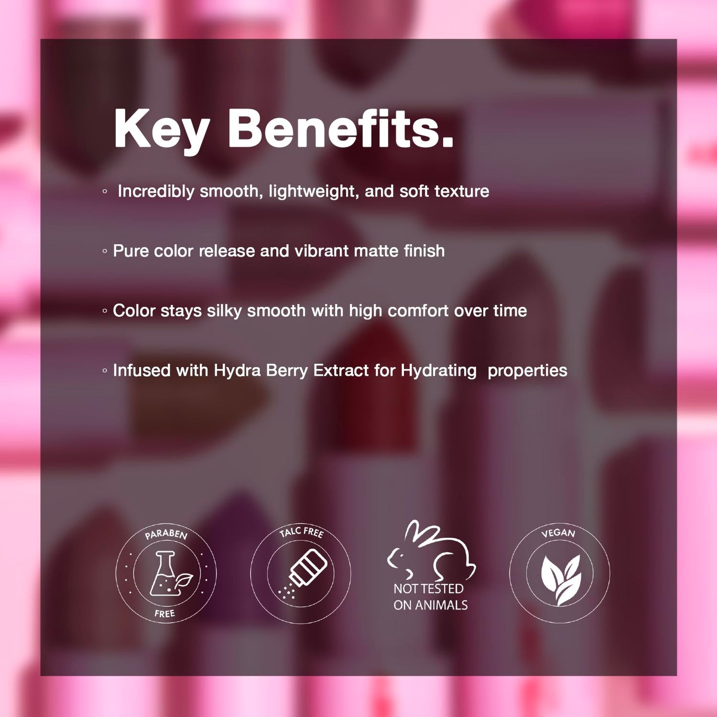 Joylogy Beauty Matte-Tastick Red Revive L307 4 g