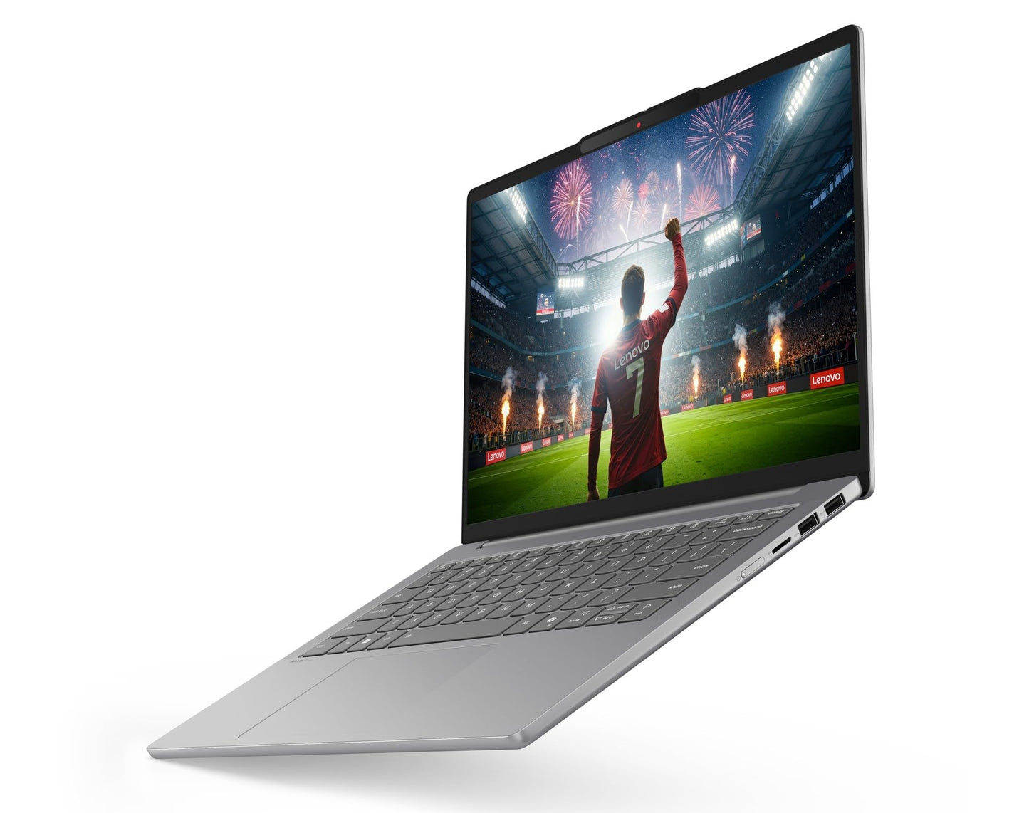 Lenovo IdeaPad Slim 5 Intel Core Ultra 5 322 Next-Gen AI PC (16GB RAM/512GB SSD/14 (35.5cm)/WUXGA OLED/Copilot+ PC/Windows 11/MSO 365 Basic+Office 2024/1Yr ADP Free/Grey/1.4Kg), 83S5005LIN