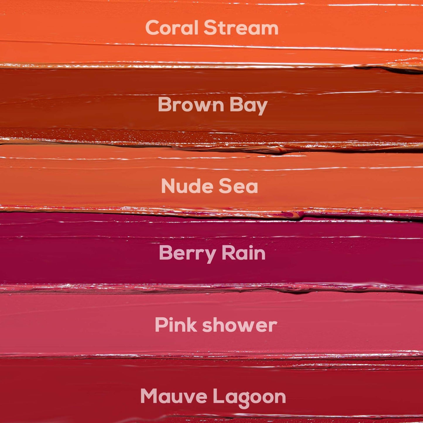 RENEE H2O Hydrating Creme Lipstick - Coral Stream, Super Glossy, Lightweight, Non-drying & Hydrating, Easy Glides Formula with Intense Pigment, Shea Butter, Hyaluronic Acid, Jojoba Oil Infused