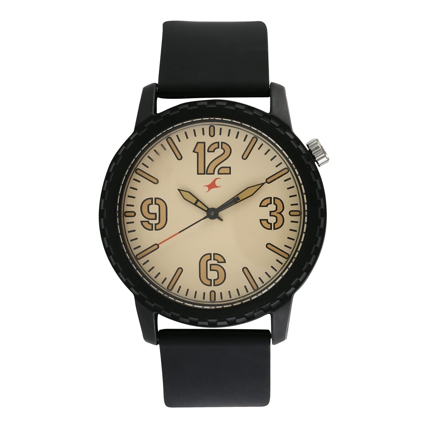 Fastrack Tees Analog Beige Dial Unisex Watch - 38039PP02 / 38039PP02