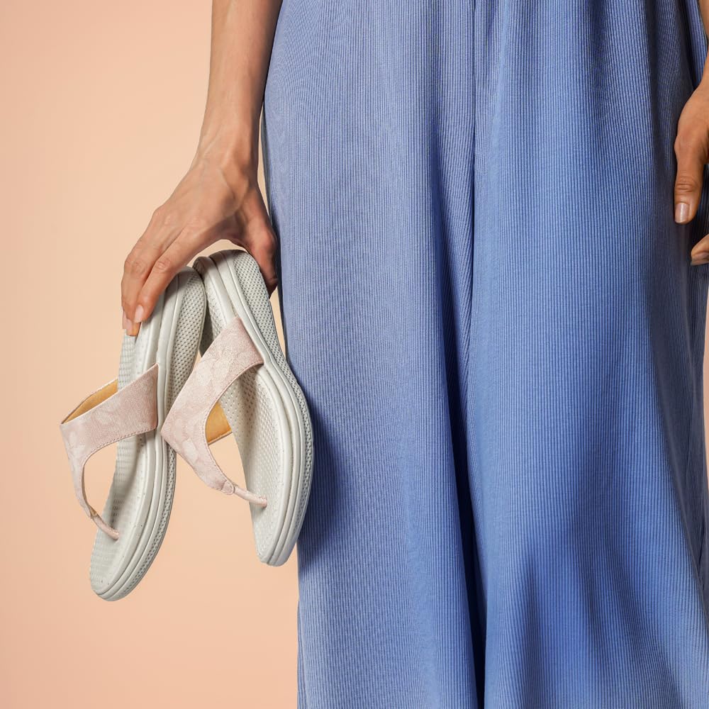 Indifeet Orthopedic Chappals for Women, Women's Stylish Doctor Slippers Footwear, Ladies Fancy Soft Sandal Slipper, Woman Latest Casual Thong Chappal, Lady Fashion Best Daily Use Sandals, Peach