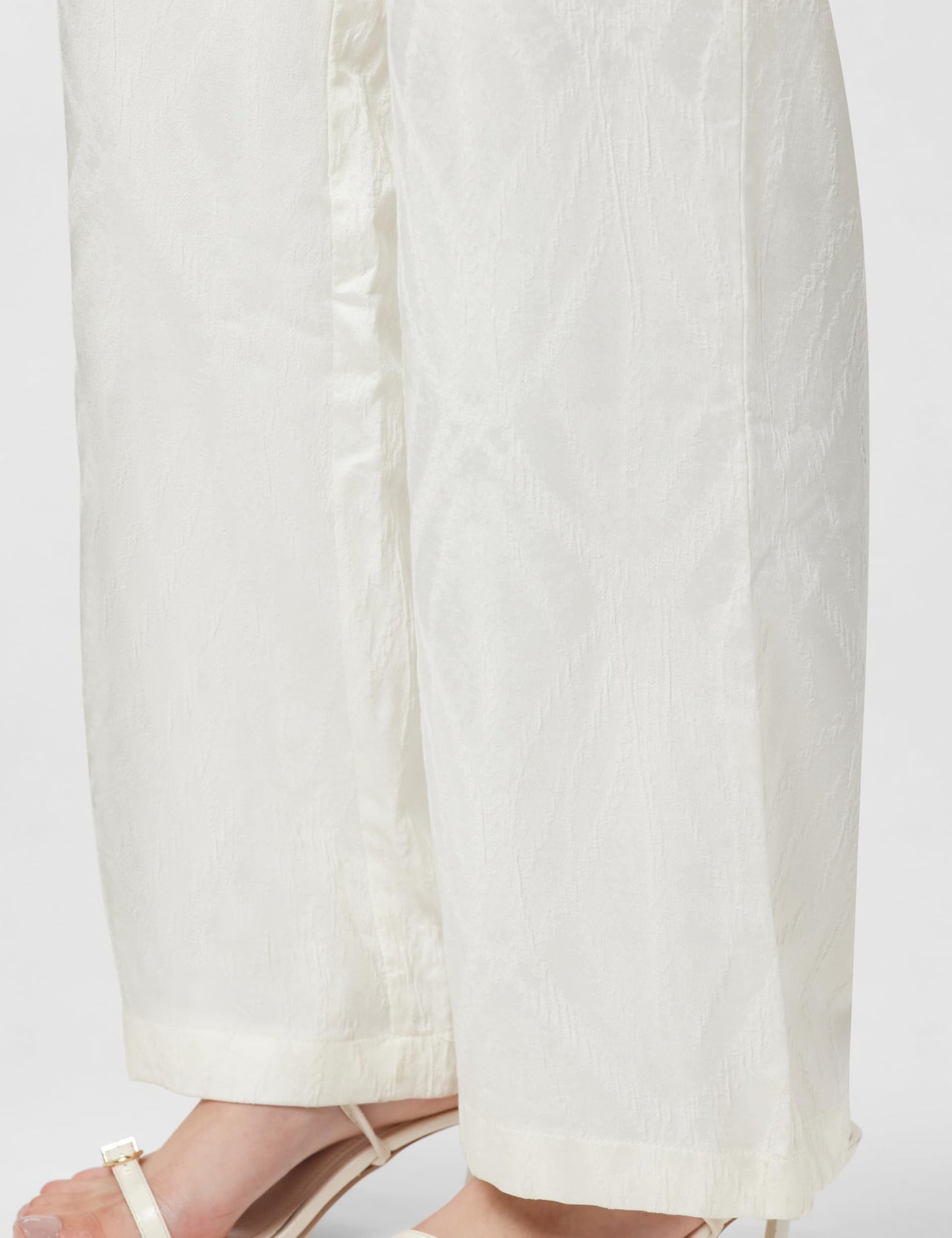 U.S. POLO ASSN. Women's Loose Casual Pants (UWAW24TRO118 White
