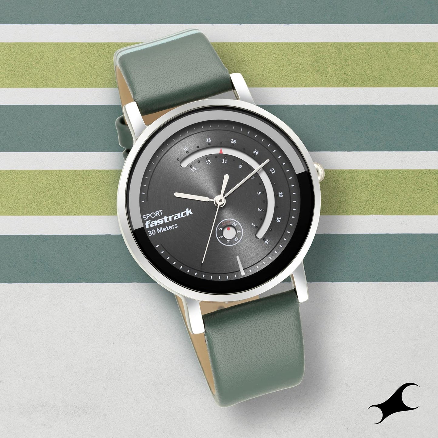 Fastrack Analog Grey Dial Women's Watch-6172SL04