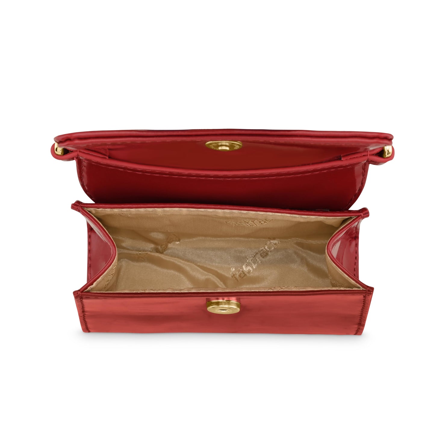 Fastrack Luscious Red Party Handheld Bag for Women | Bag for Casual Carry | Party Handbag