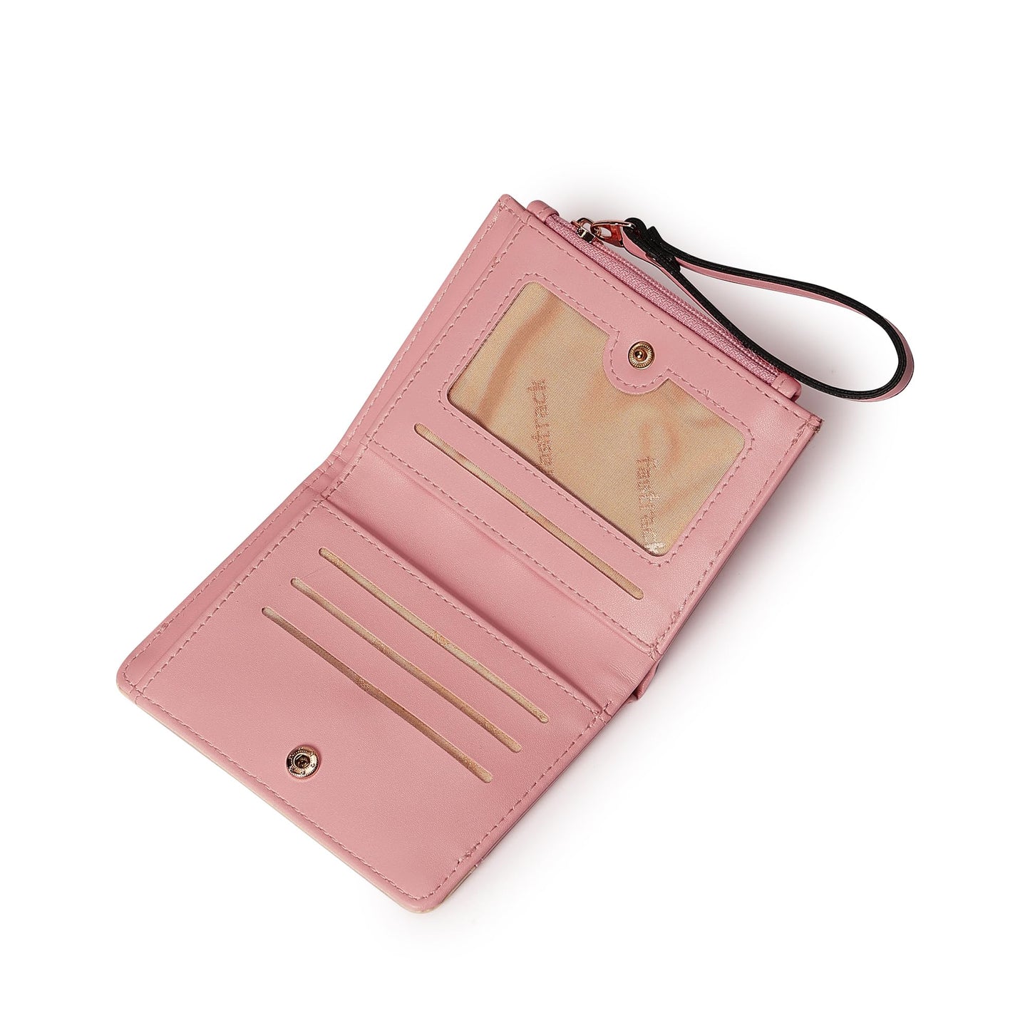 Fastrack Colour Blocked Wallet with Wristlet For Women, Girls and Ladies