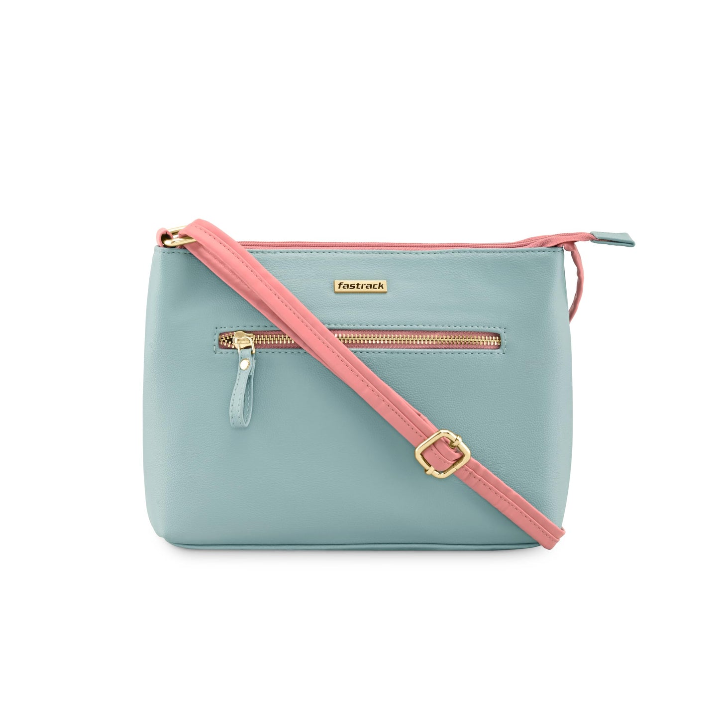 Fastrack Structured Sling Bag for Women, Girls and Ladies| with Quick Access Pocket | Made of Premium Faux Leather