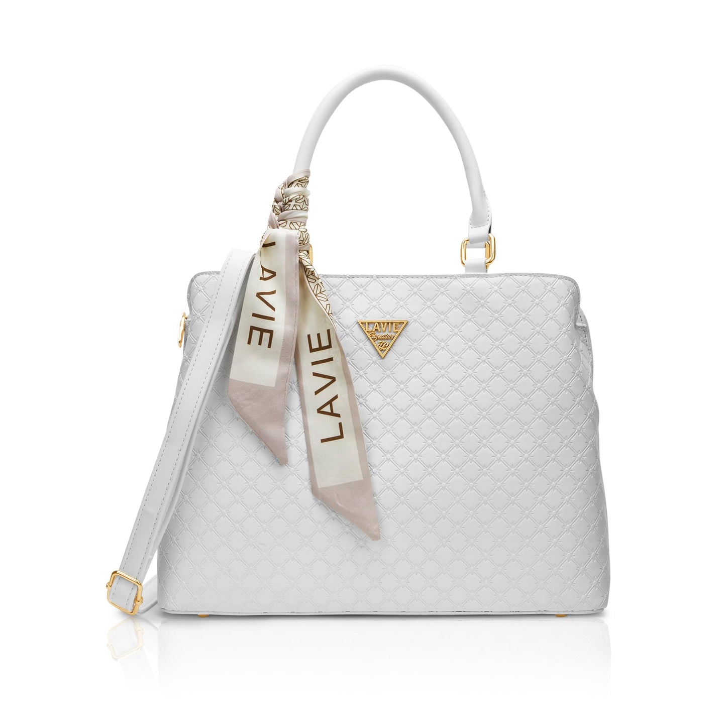 Lavie Signature Women's Provo 3C Satchel Handbag for Women|Satchel Bag for Work|Ladies purse|Stylish Shoulder Bag|Gift For Women