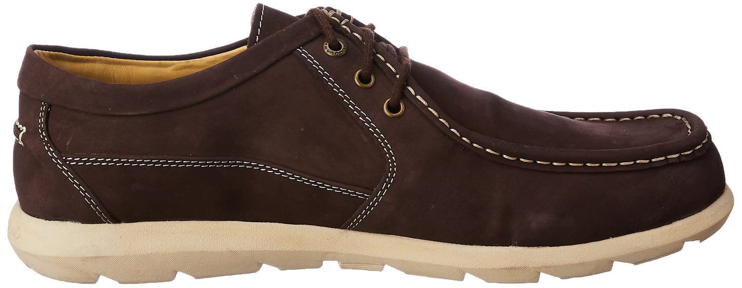 Woodland Men's Rb Brown Leather Casual Shoe-8 UK (42 EU) (GC 2917118NW)