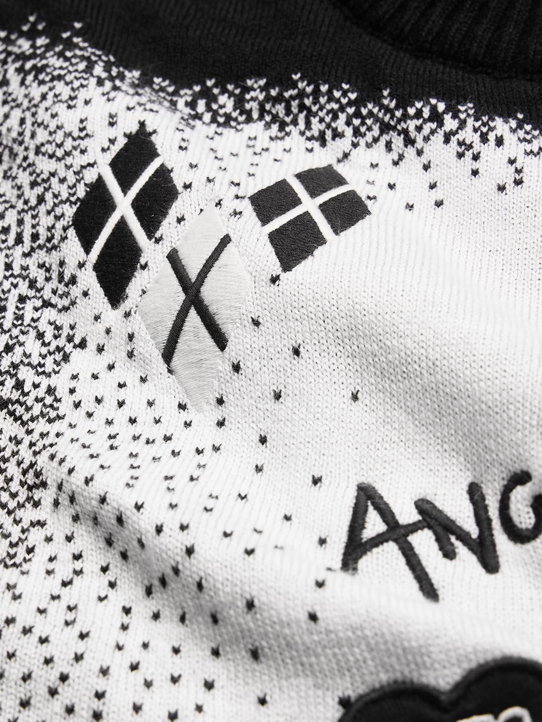 The Souled Store Knitted Sweater: Fallen Angel Women and Girls Oversized Sweater White