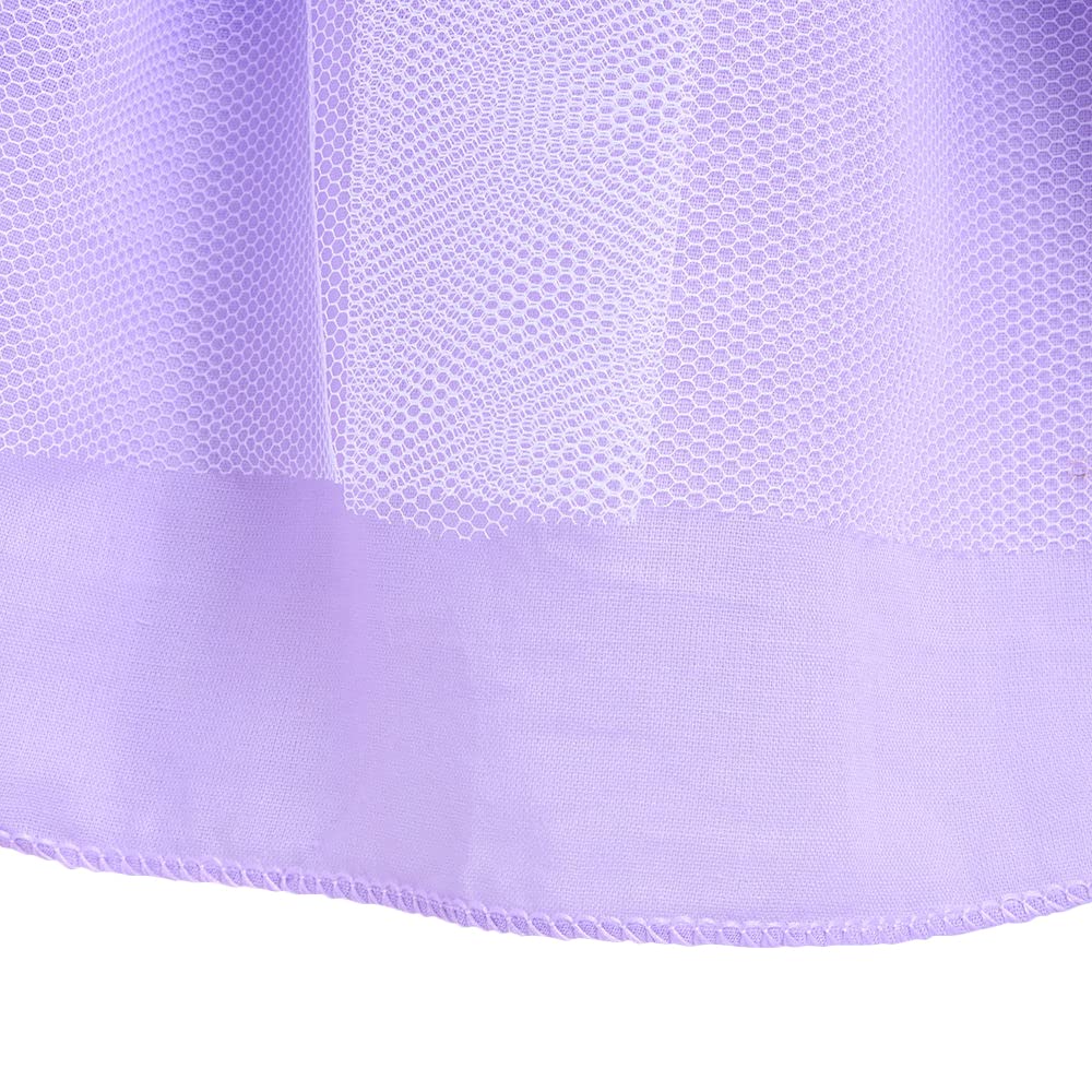Hopscotch Girls Knee Length Party Dresses in Lavender Color for Ages 2-3 Years