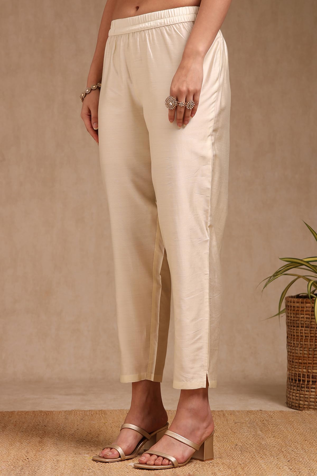 Soch Womens Tissue Embroidered Suit Set With Sequins