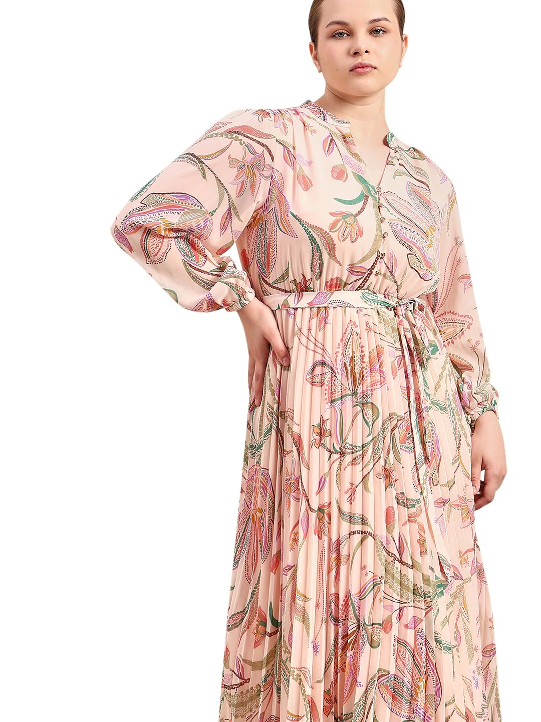 VEROMODA Curve Women's Midi Dress