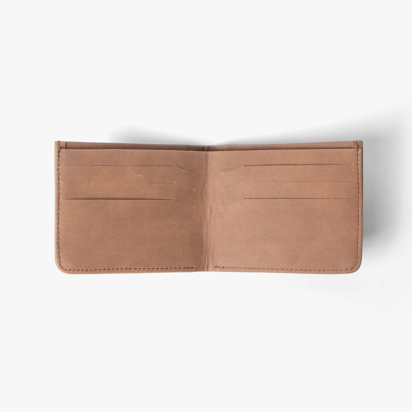 Bellblock Bifold Minimal Wallet for Men | Slim Handcrafted Mens Wallet | with Sim, Mobile Pin & Hidden Extra Card Slots | Vegan Leather | Tangerine (Pack of 1)