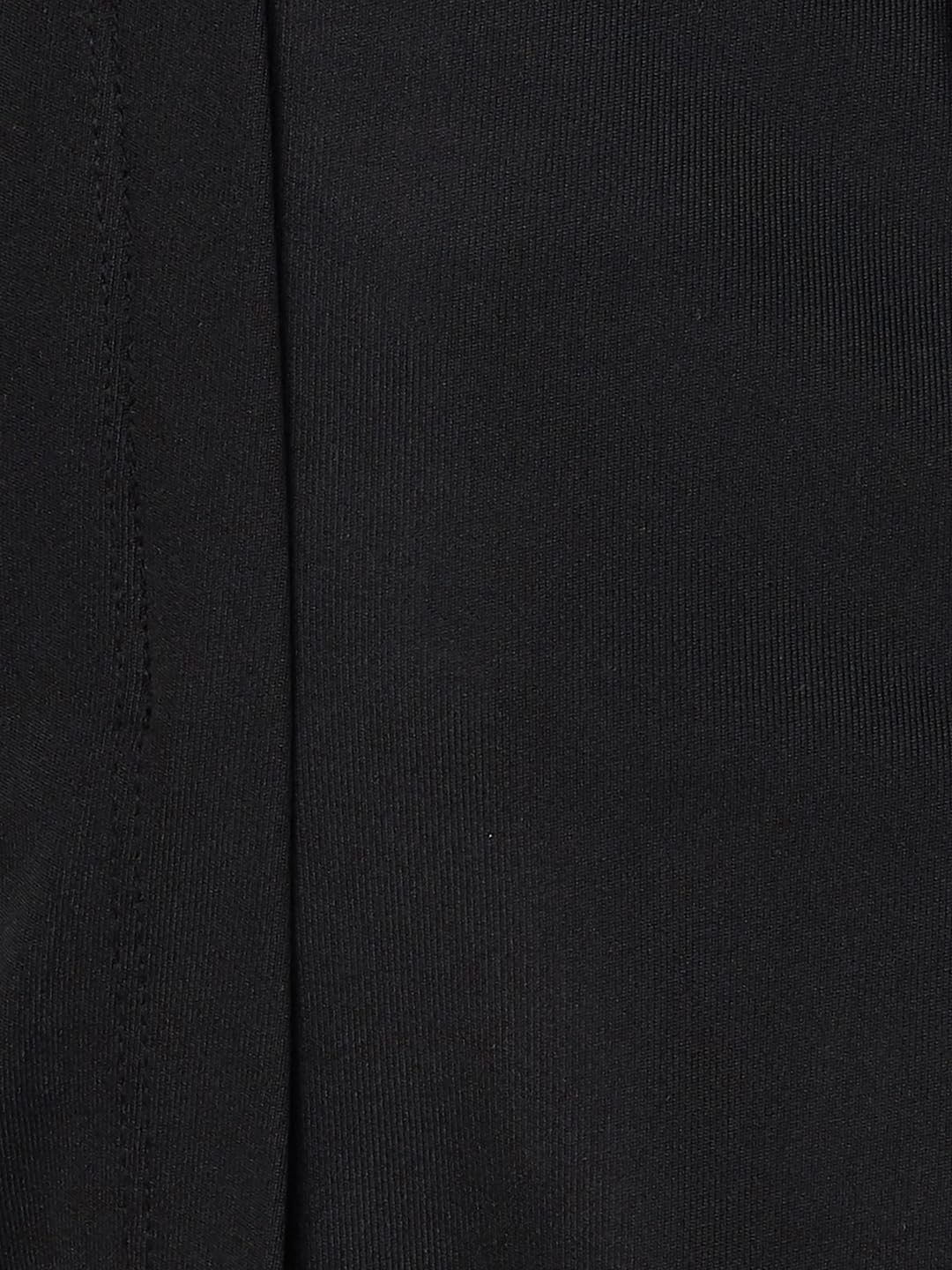 Max Polyester Blend Western Skirt Black