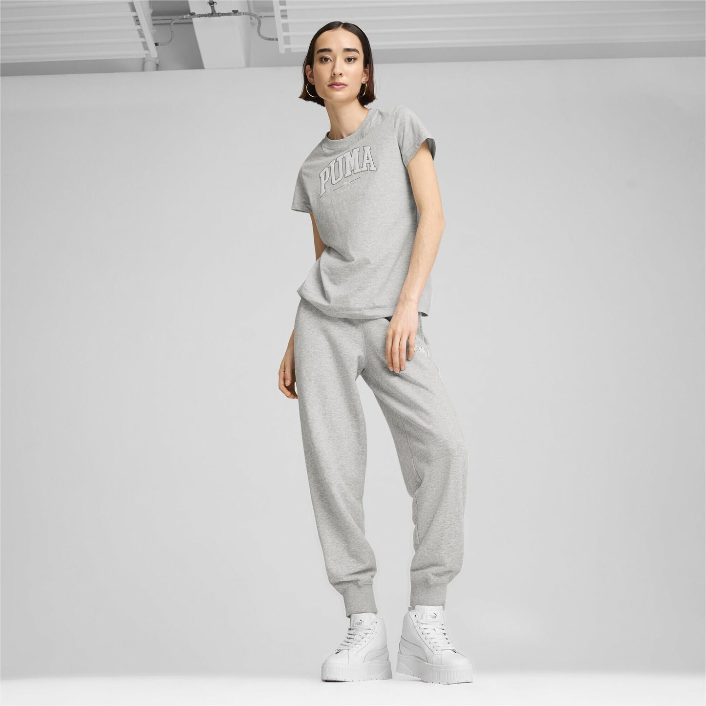 Puma , Women, Karmen II Mid, White-White-Silver, Sneaker, 6UK, (39745901)