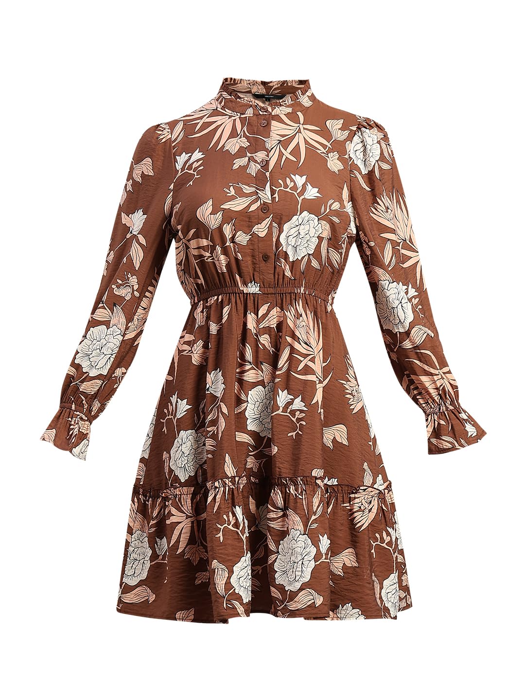 VERO Moda Women's Polyester A-Line Mini Dress