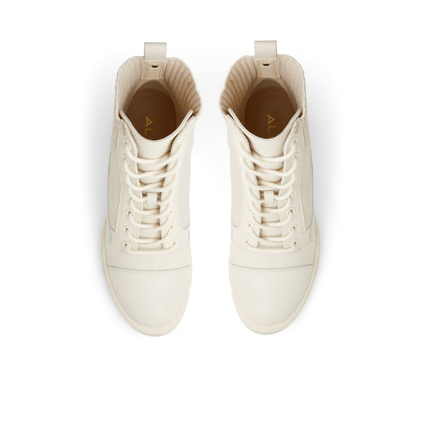 Aldo REBEL115 OPEN WHITE Women Leather Boots