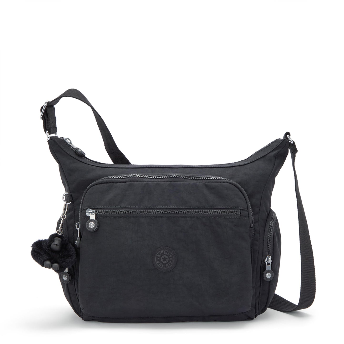 Kipling Women's Gabbie Crossbody Bag, black noir, One Size