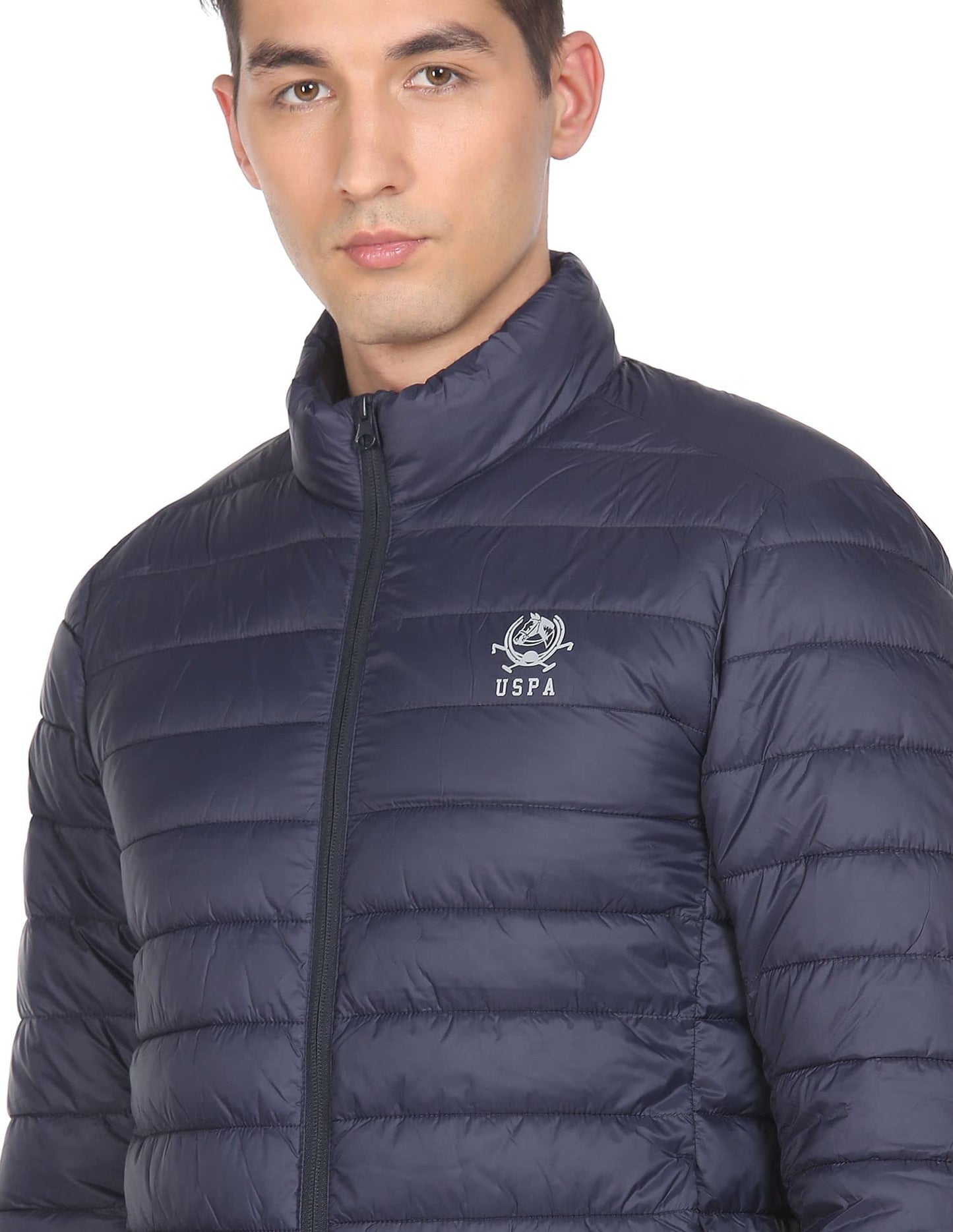U.S. POLO ASSN. Men's A-Line Coat (USJCKS0216_Navy_XL)