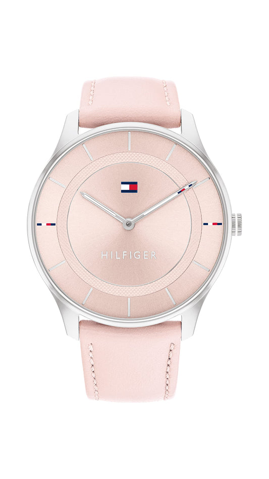 Tommy Hilfiger Blush Dial Round Shaped Casual Women Analog Watch_TH1782527W