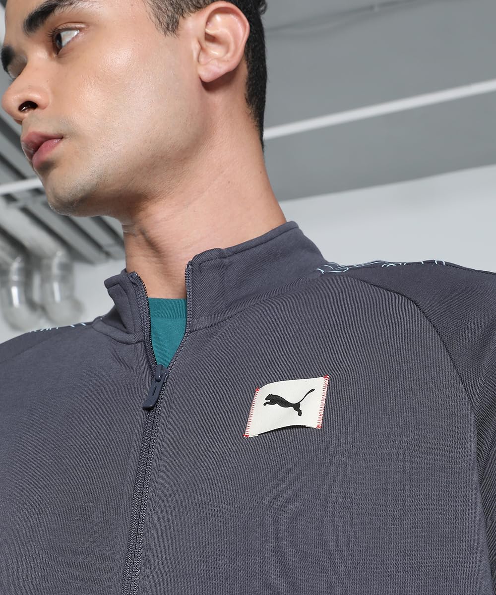 Puma Men's A-Line Coat (629333_Galactic Gray