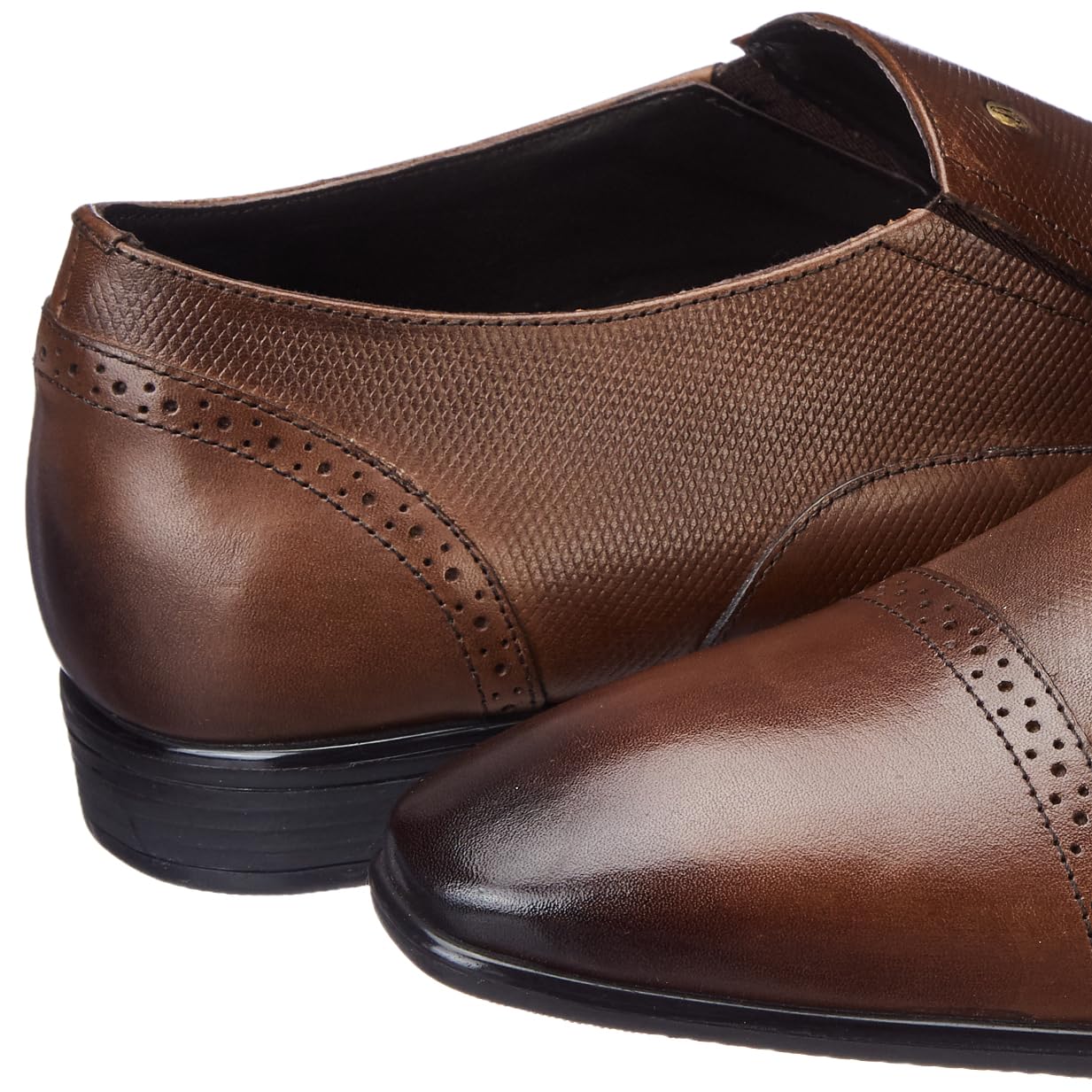 Hush Puppies Mens Danny Slipon E Brown Formal Shoes - 10 UK (8544890)