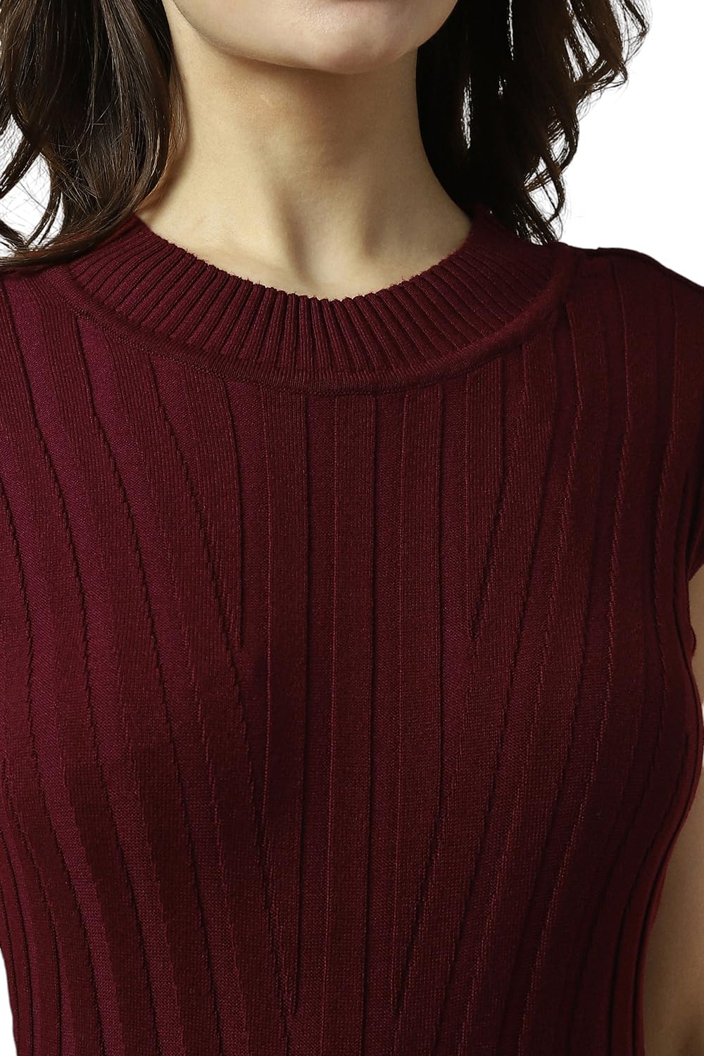 Allen Solly Women's Rayon Modern Calf Length Dress