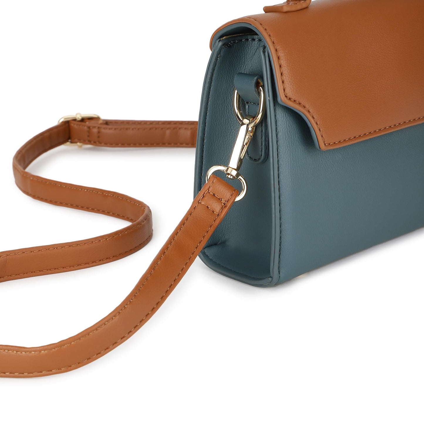 Fastrack Solid Satchel For Girls, Ladies And Women| Stylish And Trendy Satchel Bag For Girls, Ladies And Women | Made Up Of Premium Semi-Pu Leather Material, Multicolor