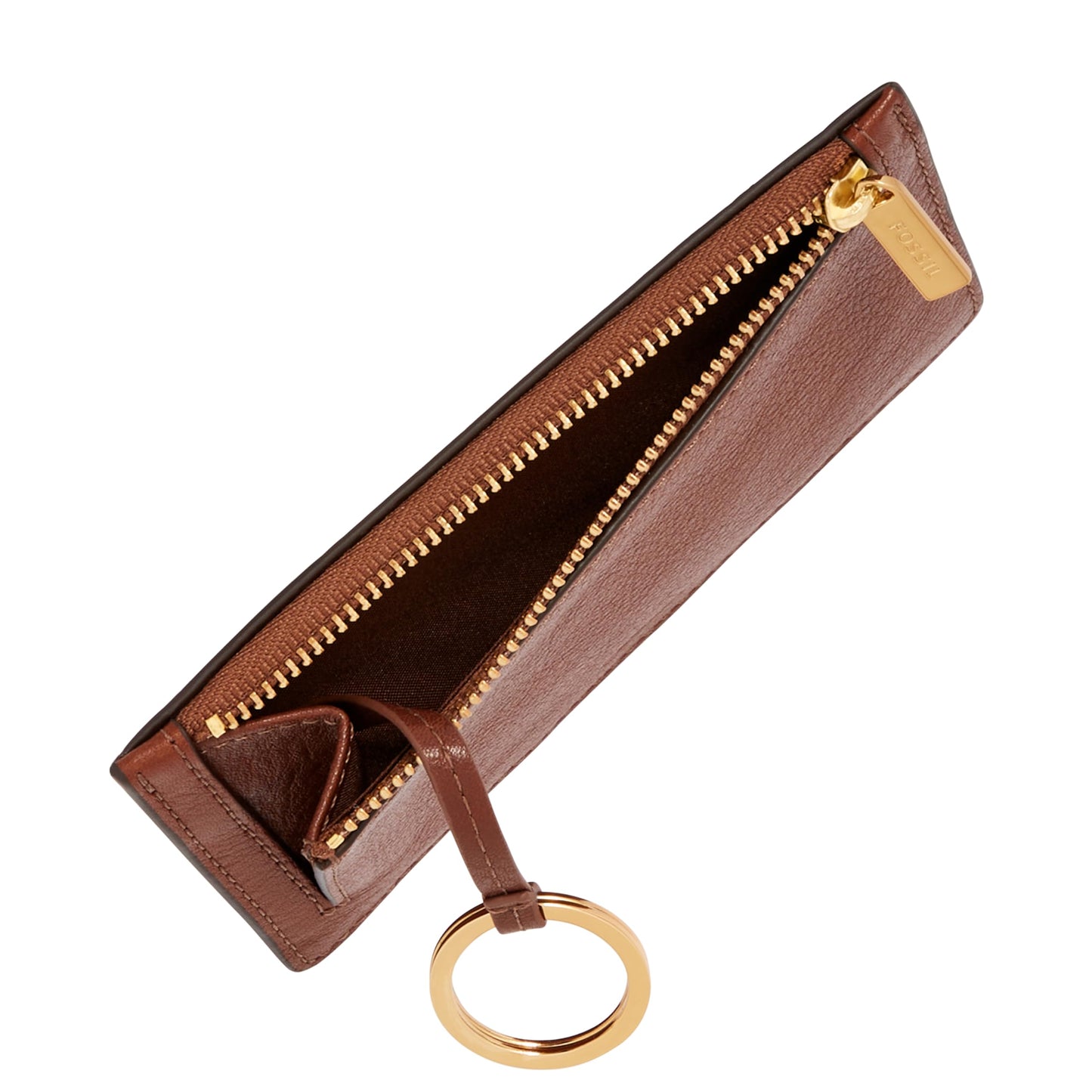 Fossil Logan Brown Leather Women's Card Case (SL7925-200)