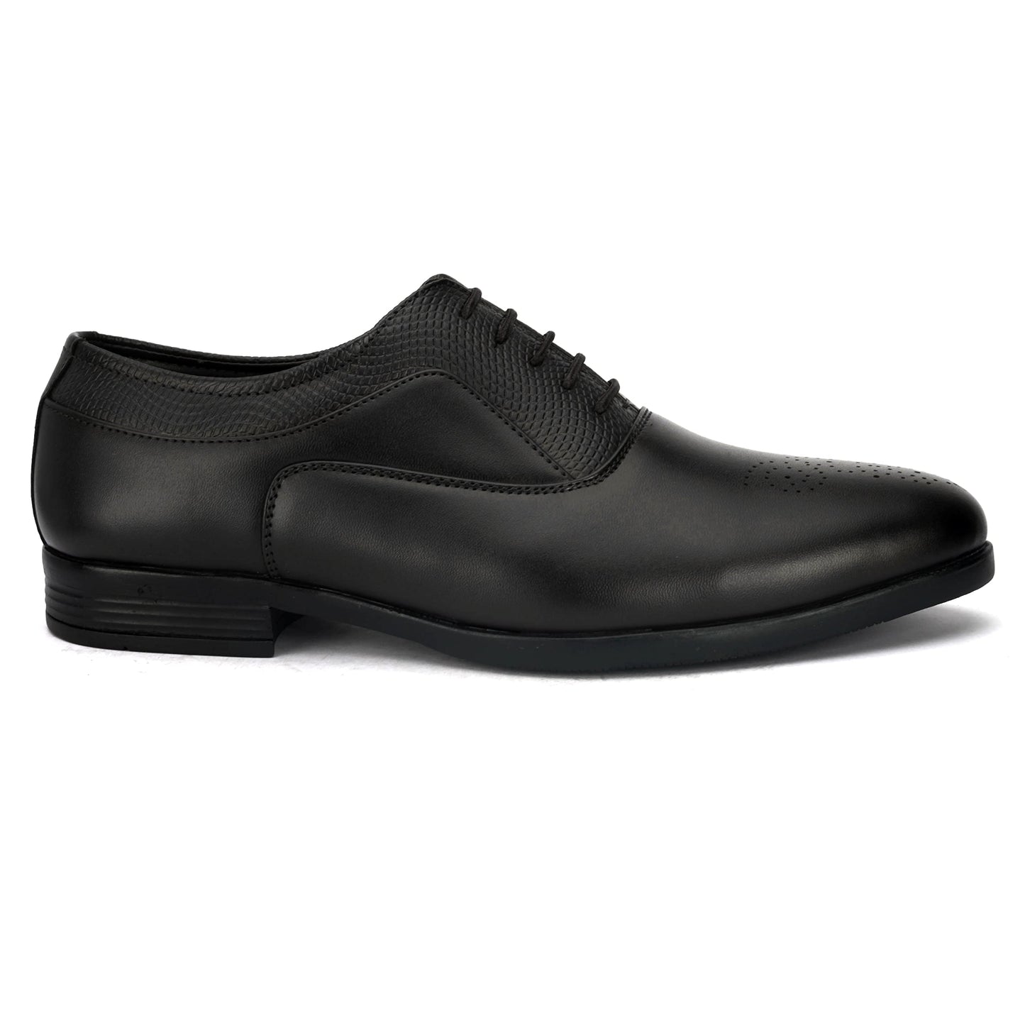 STANPHORD Men's Harmony Black Formal Shoes_11 UK (TPAJ 5006)