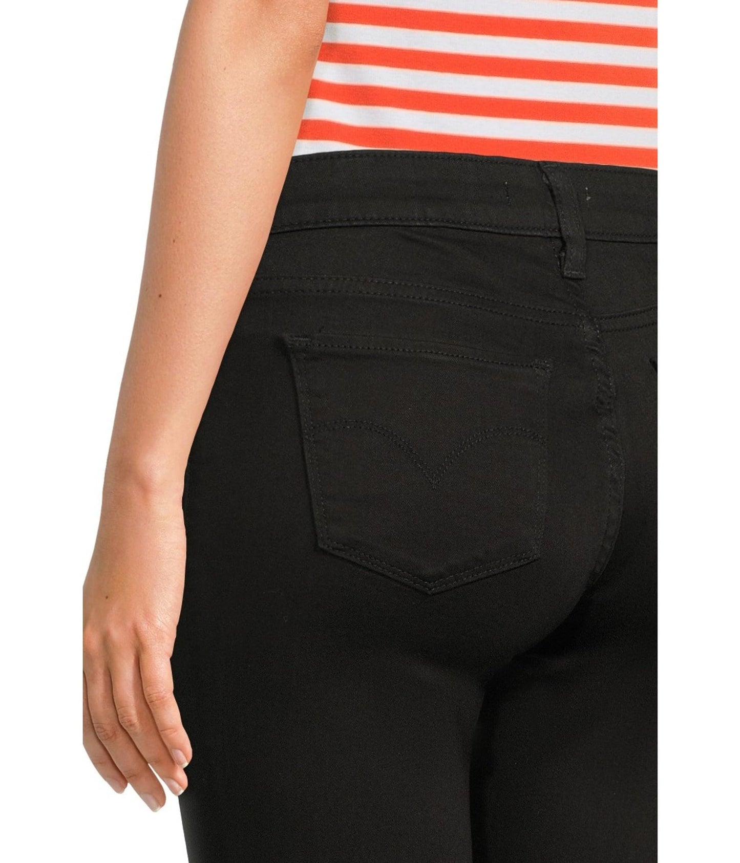 Levi's Women's 710 Super Skinny Jeans, Soft Black, 32W x 30L