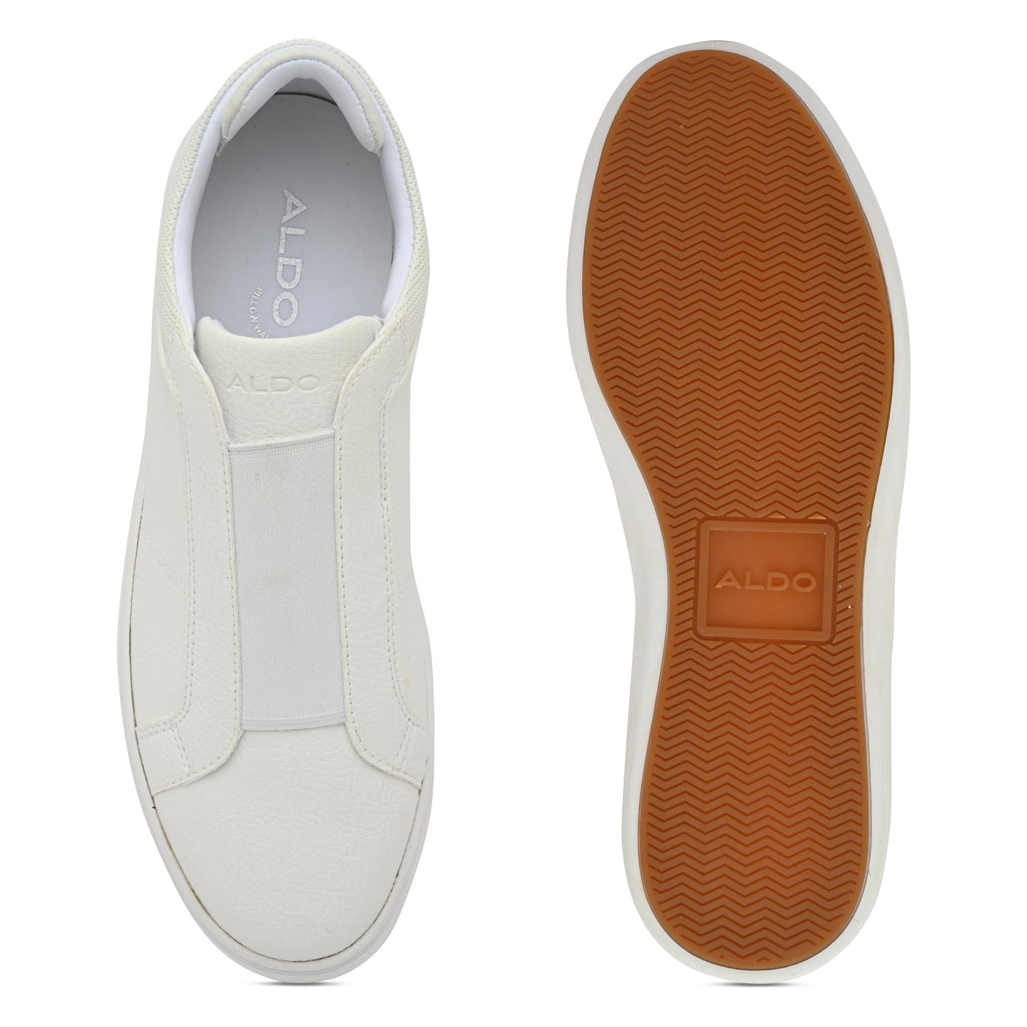Aldo AROS-IN100 Men White Sneakers Slip On