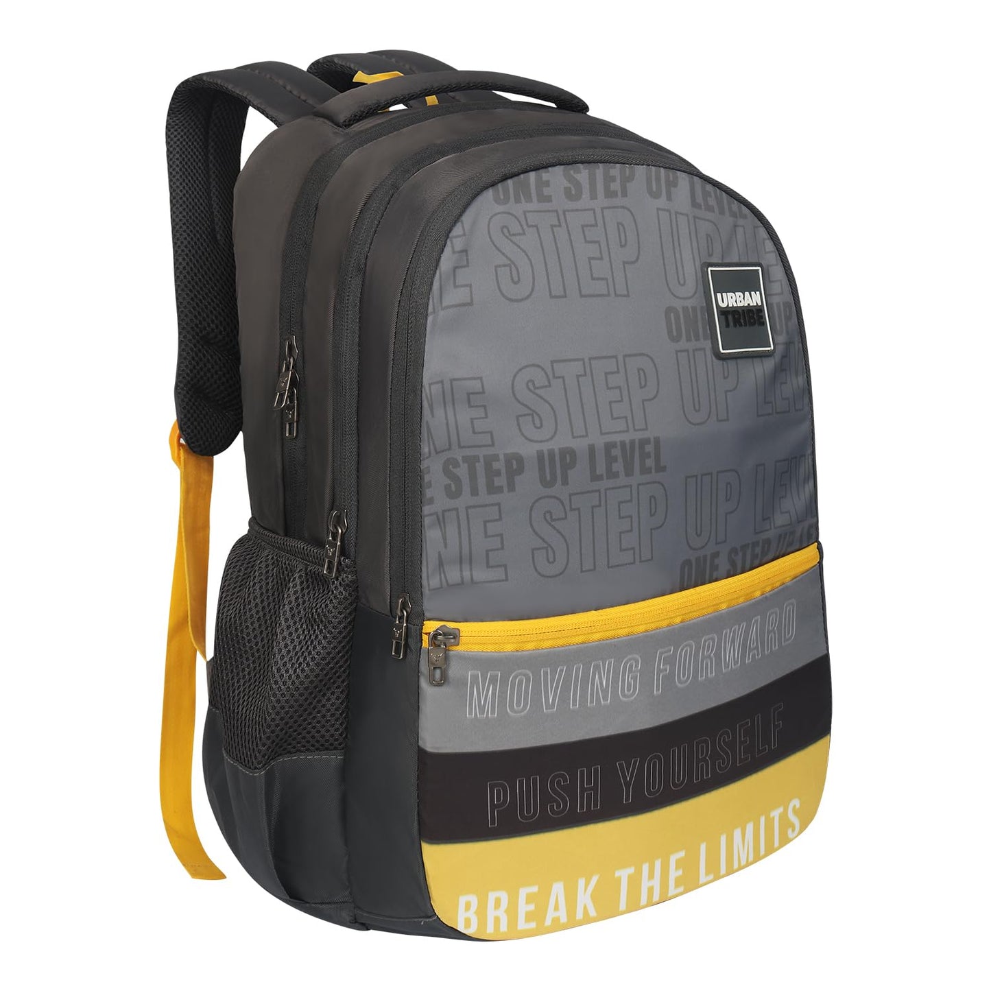 URBAN TRIBE Vivid 21 Liters Grey Smart Casual Office Travel Backpack for Men & Women, Boys & Girls