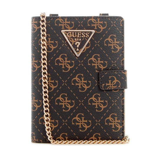 Guess Women's Black Printed Wallet| Ladies Purse Handbags | Gift For Ladies