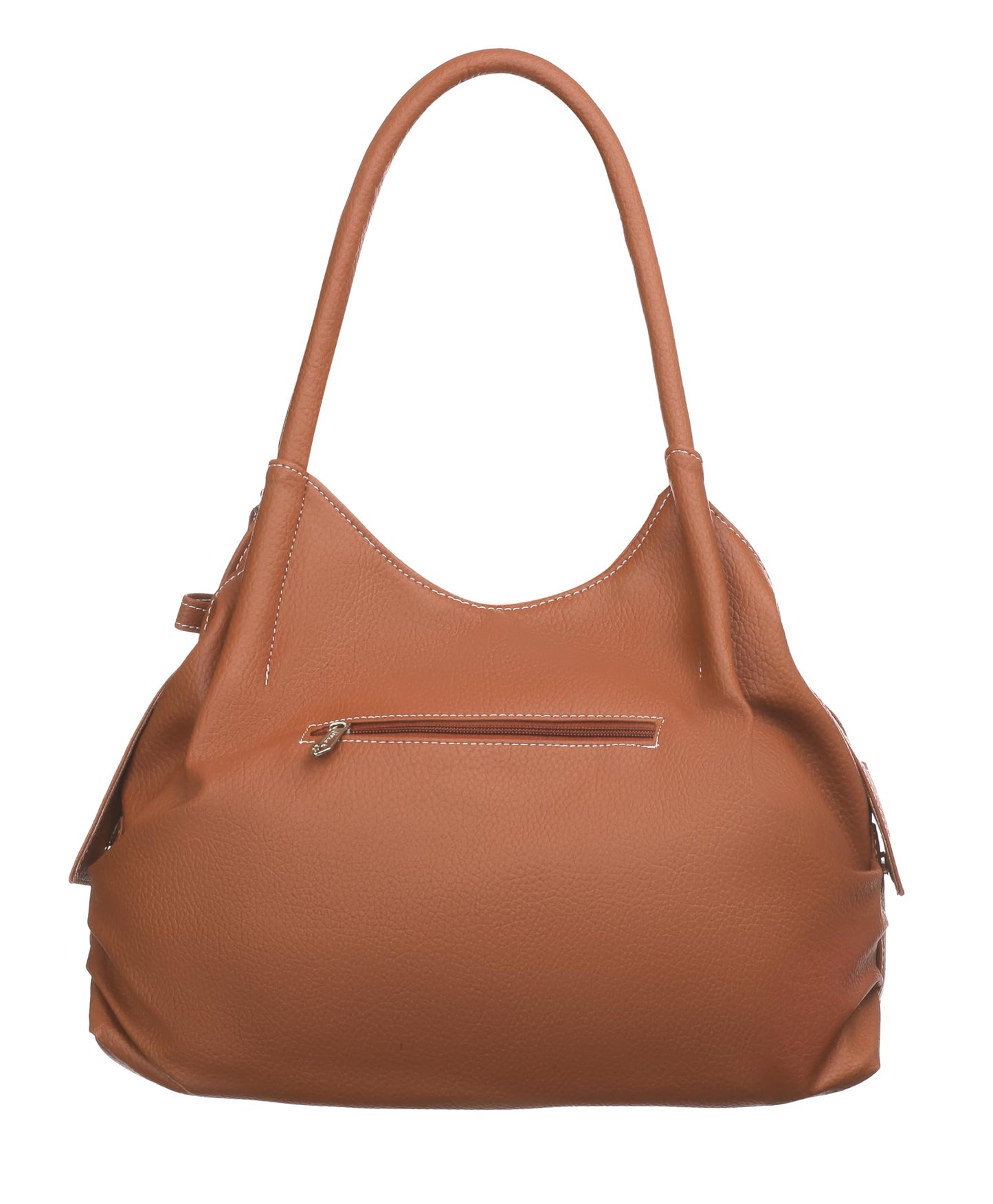 Fostelo Women's Style Diva Satchel Tote Handbag for Women | Tote Bag for Work | Ladies Purse | Stylish Shoulder Bag | Gift For Women | Tan