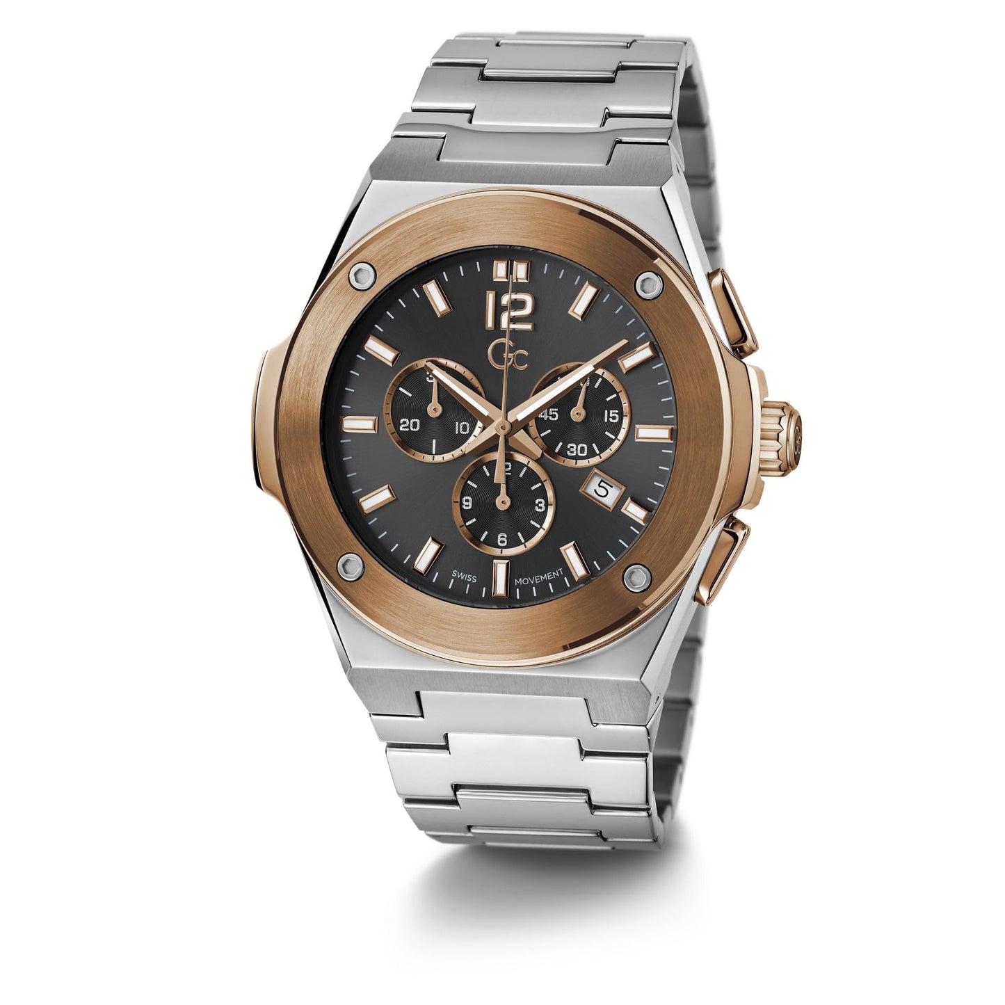 GC Analog Black Dial Men's Watch-Z33002G2MF