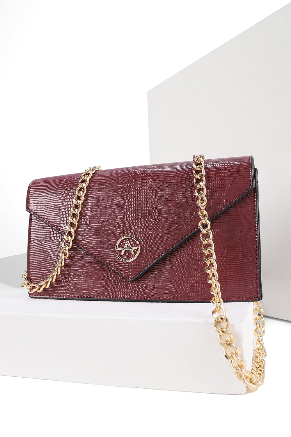 Allen Solly Polyester Women Burgundy Colour Wallets_Ahbgfrgbs02485 Size-23 * 7 * 13Cm