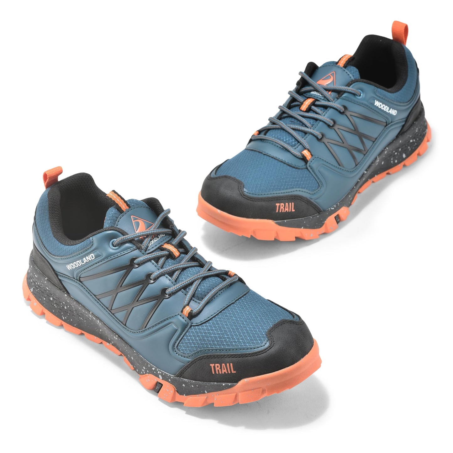 Woodland Men's Navy MESH Sports Shoes-9 UK (43EURO) (22YG292HS)
