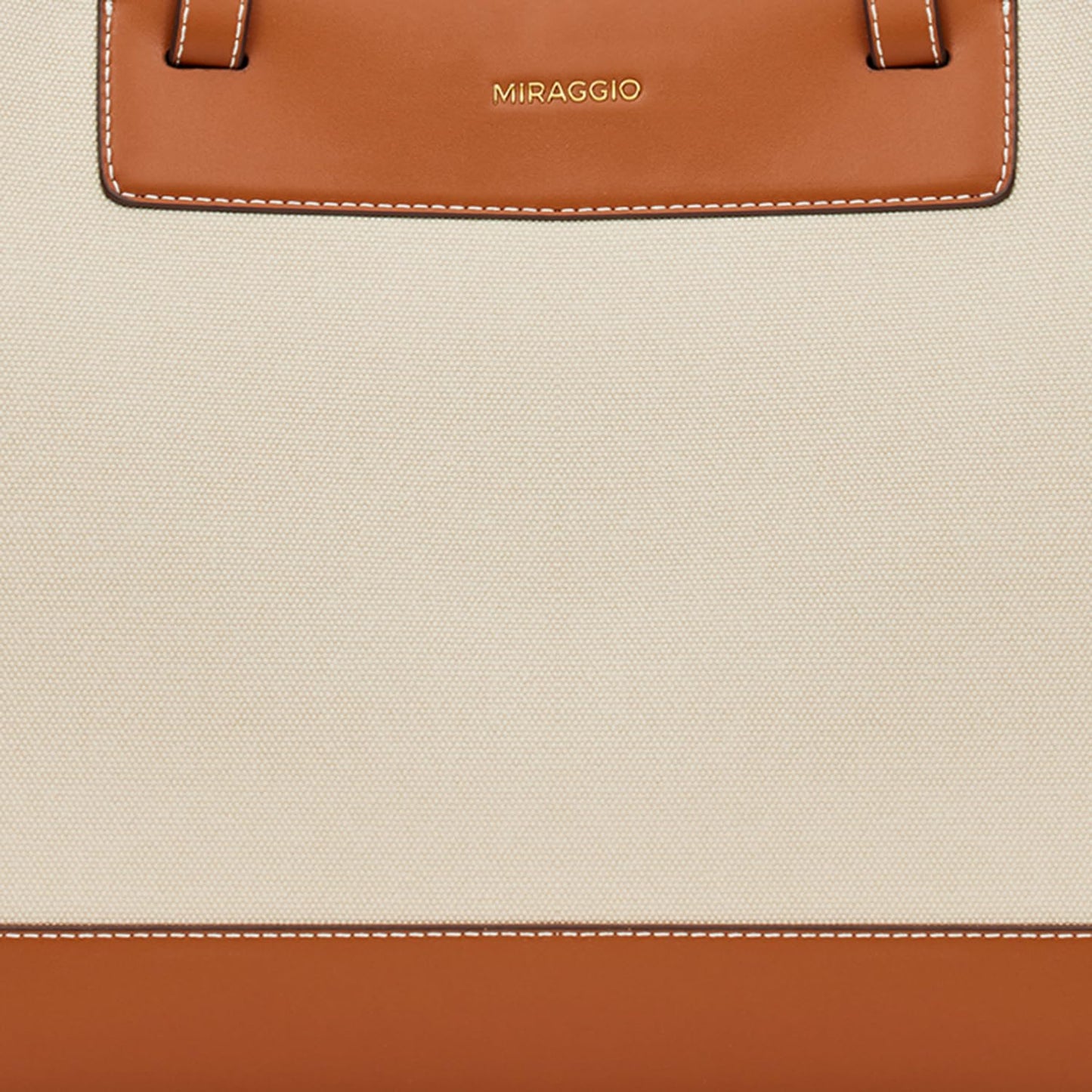 Miraggio Miranda Tote Bag For Women - Ivory