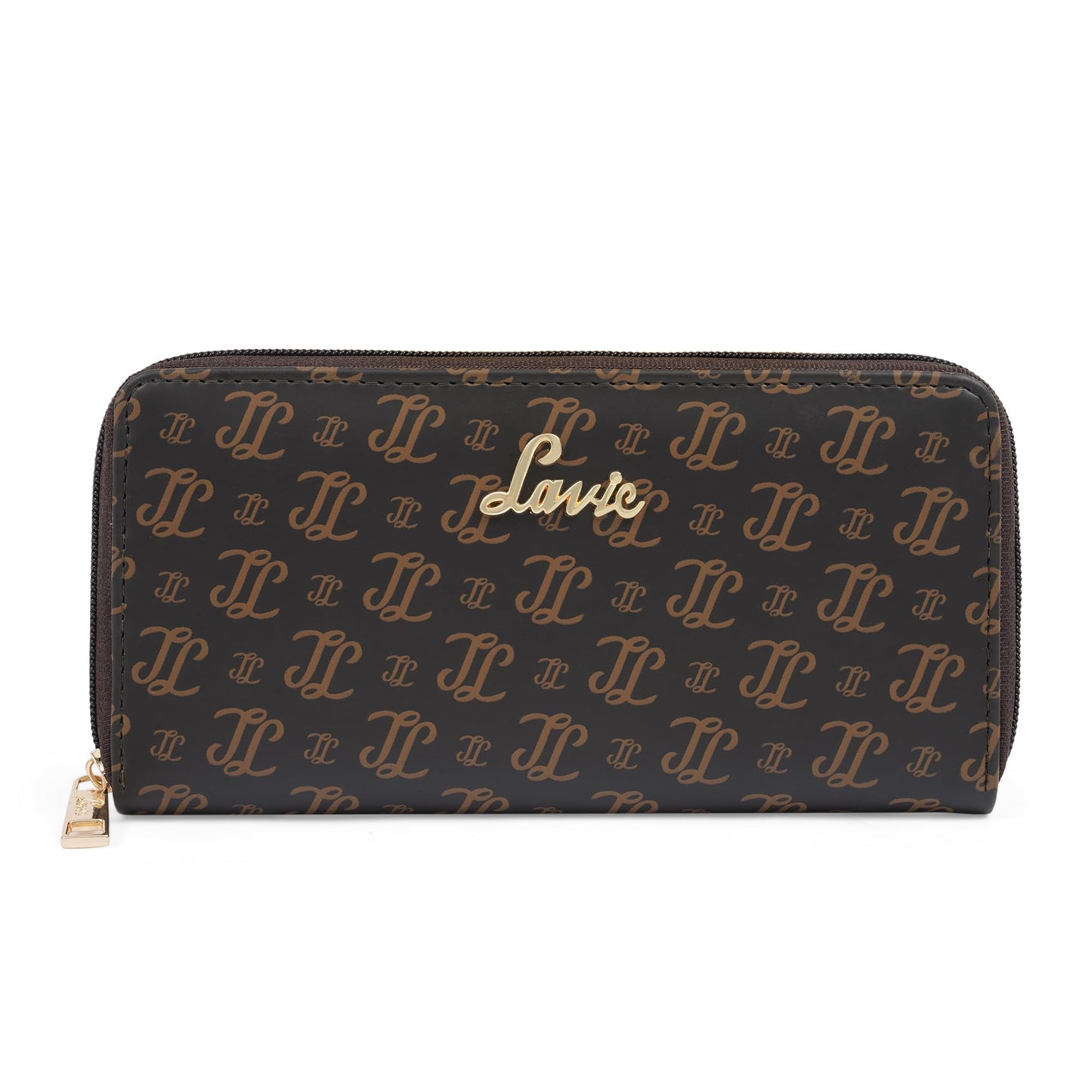 Lavie Women's Sacy Monogram LL Print Large Zip around Wallet | Ladies Purse Handbags