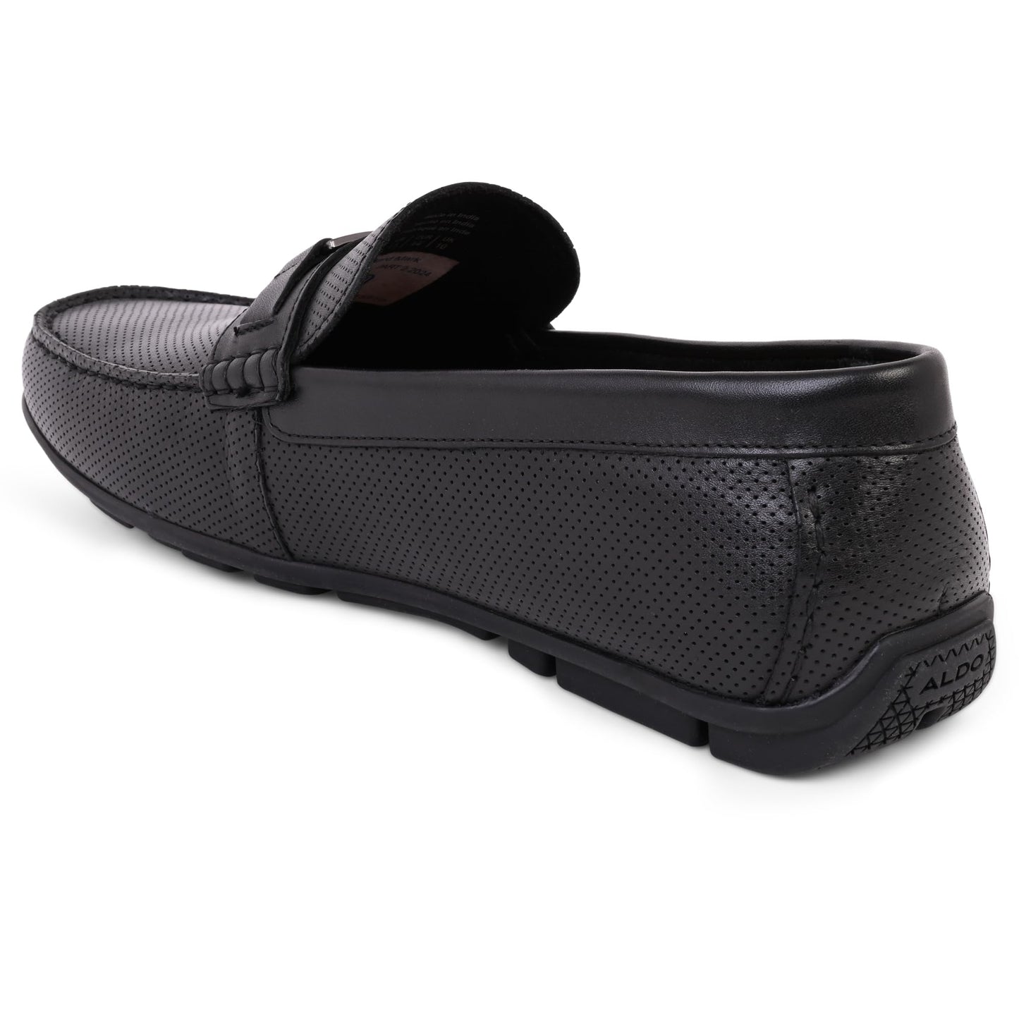 Aldo HAENDACIENA-IN001 Black Leather Moccasins